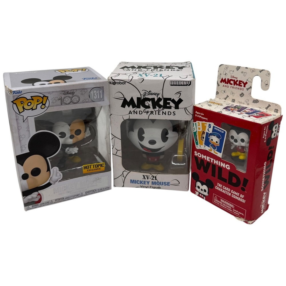 Disney Mickey Mouse Funko Pop 1311 Kidrobot Bhunny XV-21 Something Wild Lot Good